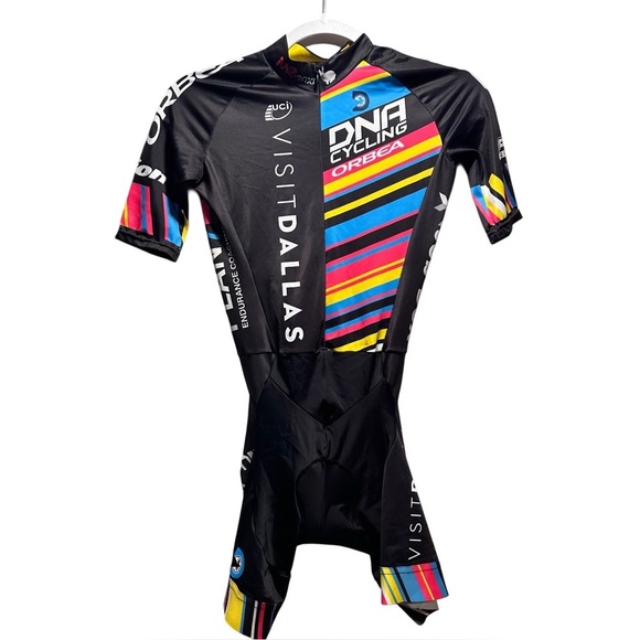 DNA Pro Other - DNA Pro Women's Cycling Suit, Sponsored Racing Training Short Sleeve Skinsuit
